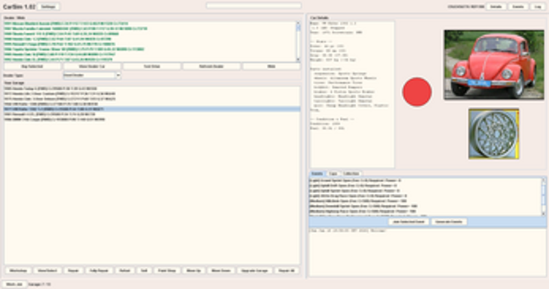 CarSim screenshot