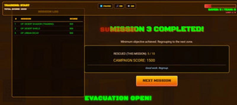 Desert Shadow – Survival Action Game (HTML5) screenshot