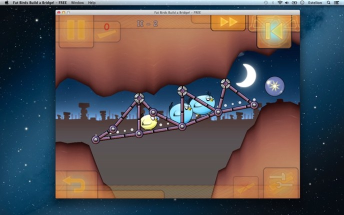 Fat Birds Build a Bridge! - FREE screenshot
