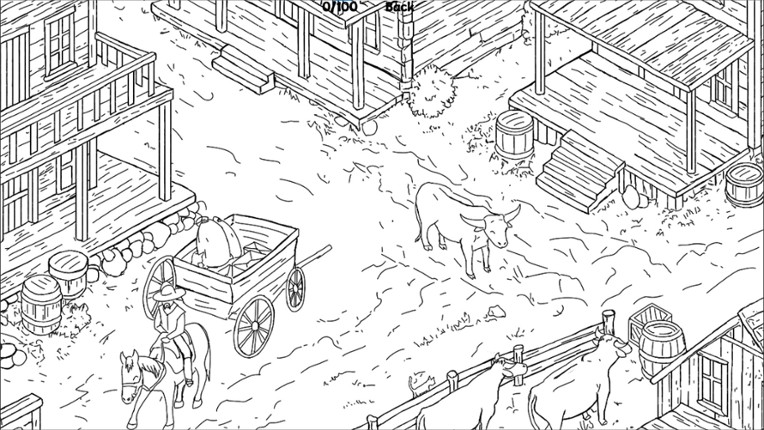 Find Meow in Wild West screenshot