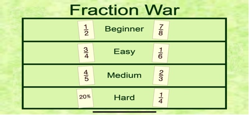 Fraction War screenshot