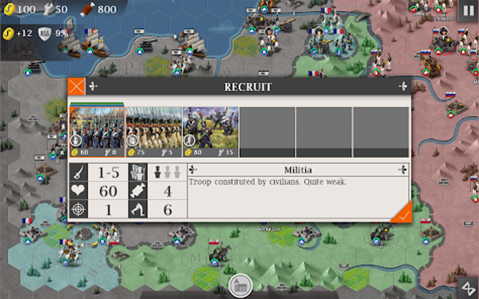 European War 4: Napoleon screenshot