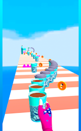 Perfect Coffee Cup Stack 3D screenshot