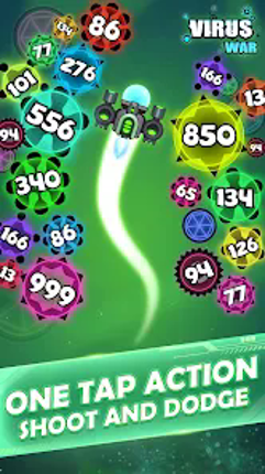 Virus War - Space Shooting screenshot