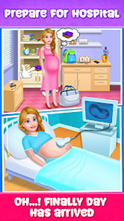 Mom and Newborn care game screenshot
