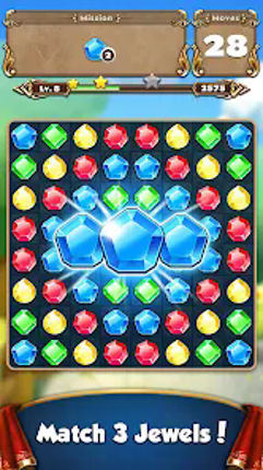 Jewel Castle - Match 3 Puzzle screenshot
