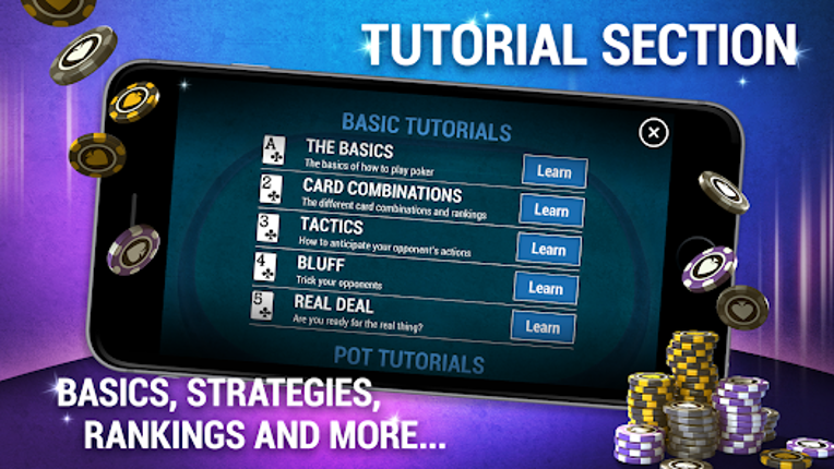 Learn How To Play Texas Poker screenshot