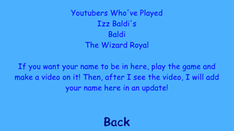Baldi's Basics The Ultimate Quiz (Baldi Fangame) Image