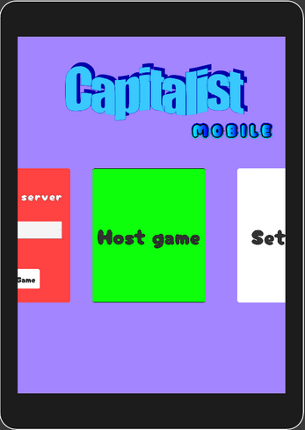 Capitalist mobile screenshot