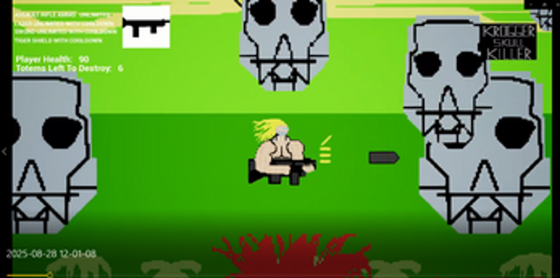 Krogger Skull Killer screenshot