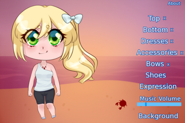 Melody Dress-up Game Image
