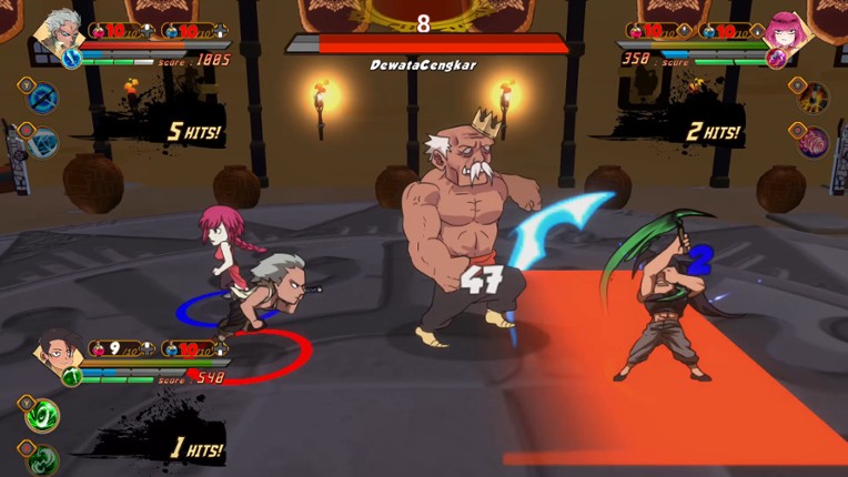 Unrivaled Heroes: 2.5D Brawler screenshot