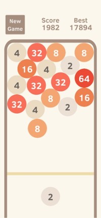 2048 Bubble Pop screenshot