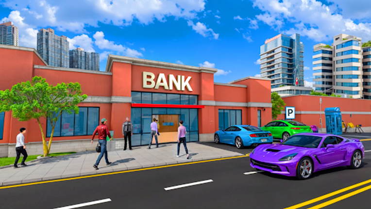 Idle Bank Simulator Money Game screenshot