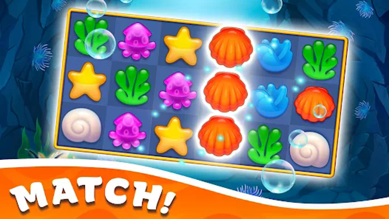 Trito's Adventure Match 3 screenshot