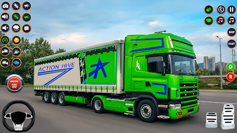 City Truck Simulator Games 3D screenshot