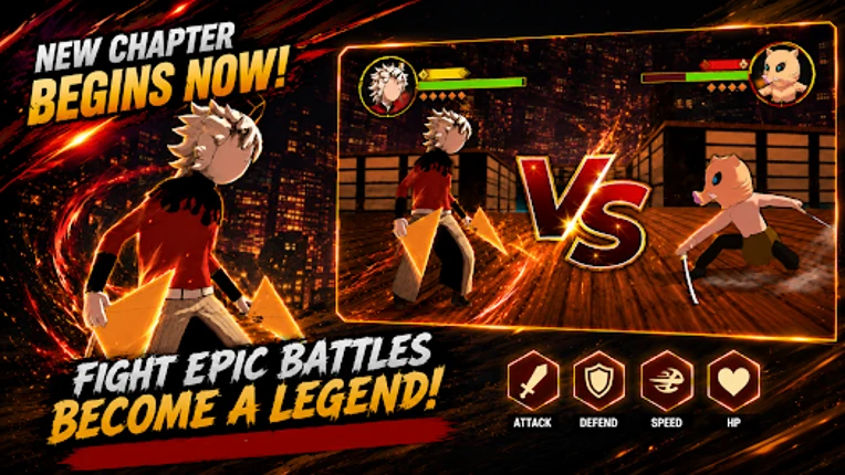 Infinity Of Castle Demon Fight Image