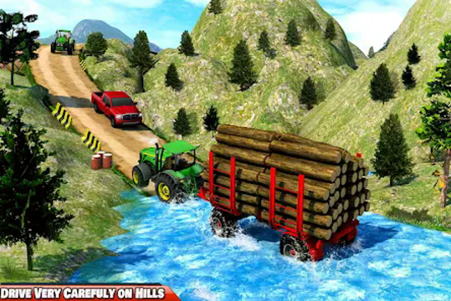 Tractor trolley :Tractor Games screenshot