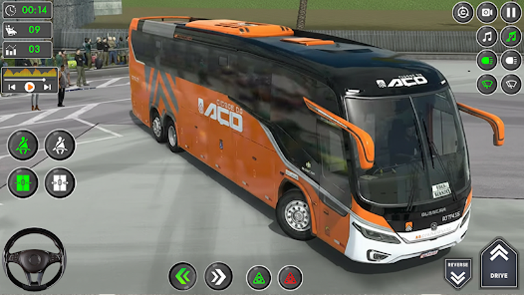 Coach Bus Driver City Bus Game Image