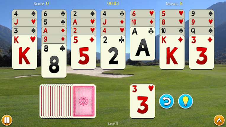Golf Solitaire - Card Game screenshot