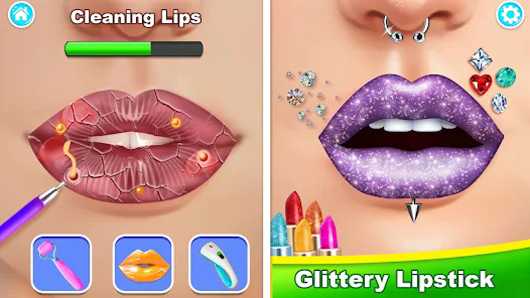 Lip Art Salon: DIY Makeup Game screenshot