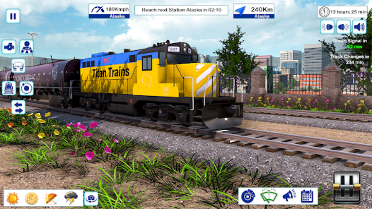 Railway Game Train Simulator screenshot