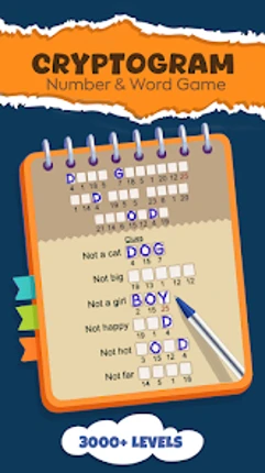 Cryptogram: Logic Puzzle Game Image