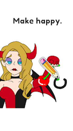 Draw Happy Devil : Puzzle Game Image
