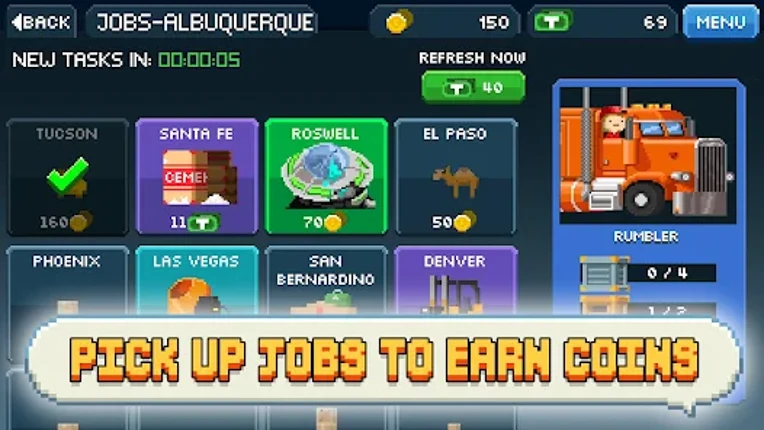 Pocket Trucks: Route Evolution Image