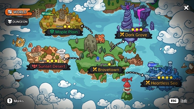 Hero's Land screenshot