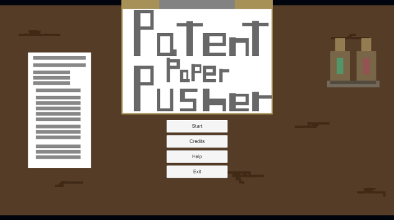 Patent Paper Pusher Game Cover