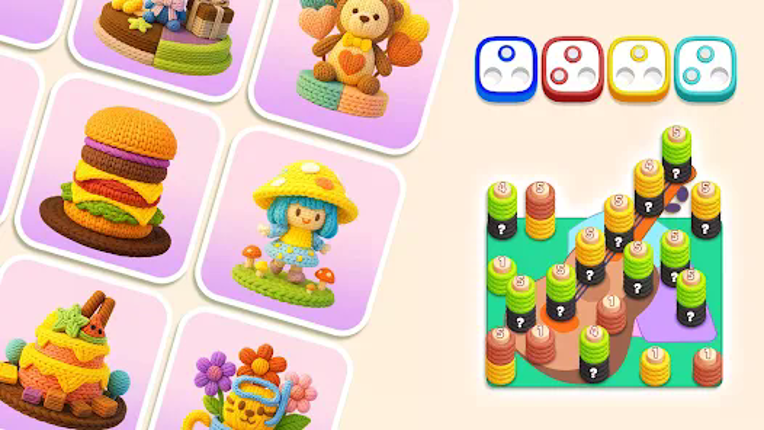 Wool Art: 3D Wool Sort Games Image