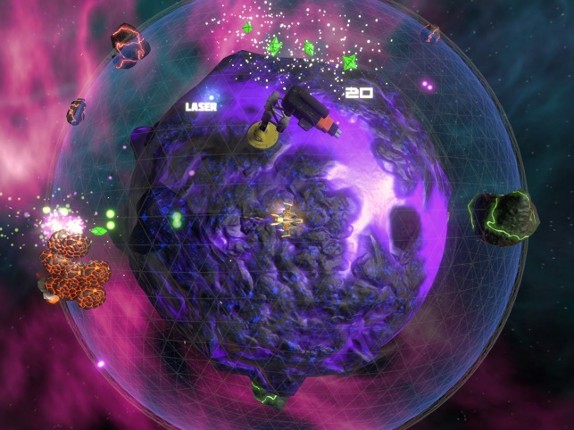 Orbital Invaders:Space shooter screenshot