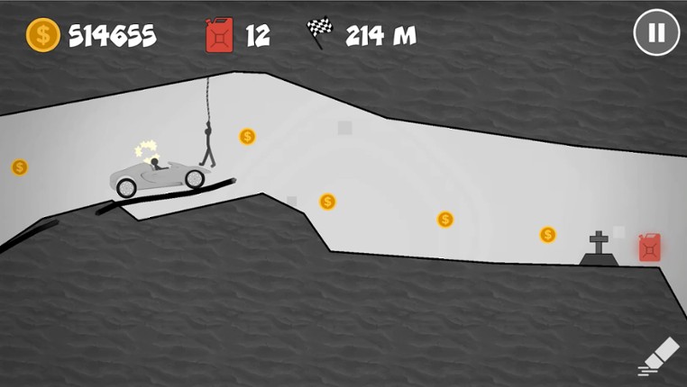 Stickman Racer Road Draw 2 screenshot