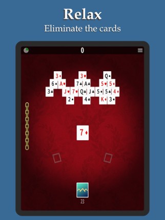Tri Peaks Solitaire ^^^ screenshot