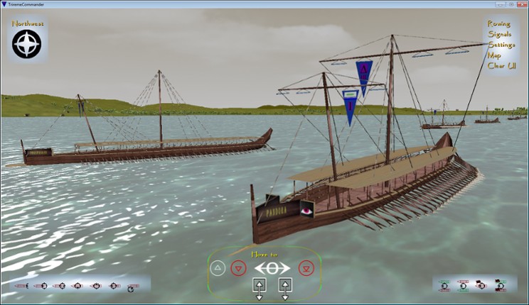 Trireme Commander screenshot