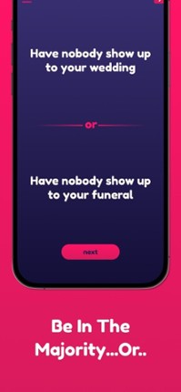 Would You Rather: Party Game screenshot