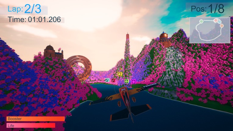 Blue swift wind screenshot
