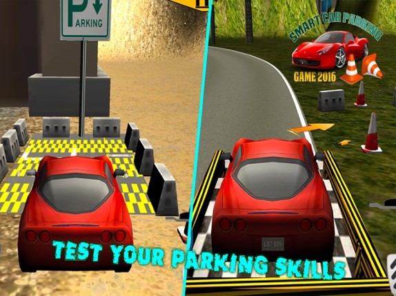 City Car Parking Sim Test 2016-Real Car Driving 3D screenshot