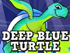 Deep Blue Turtle Image