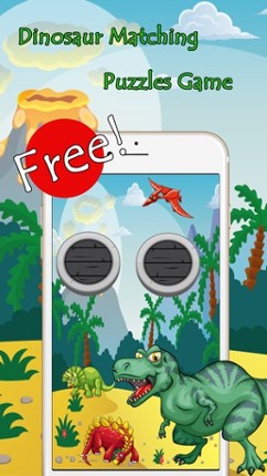 Dinosaur Matching Remember Puzzles Games For Kids screenshot