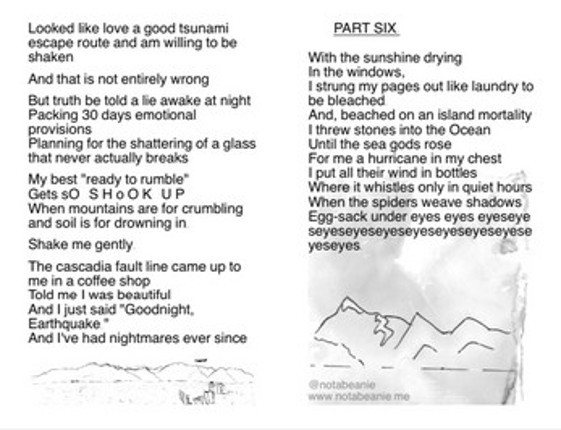 Fault Lines - Print Your Own Zine Image