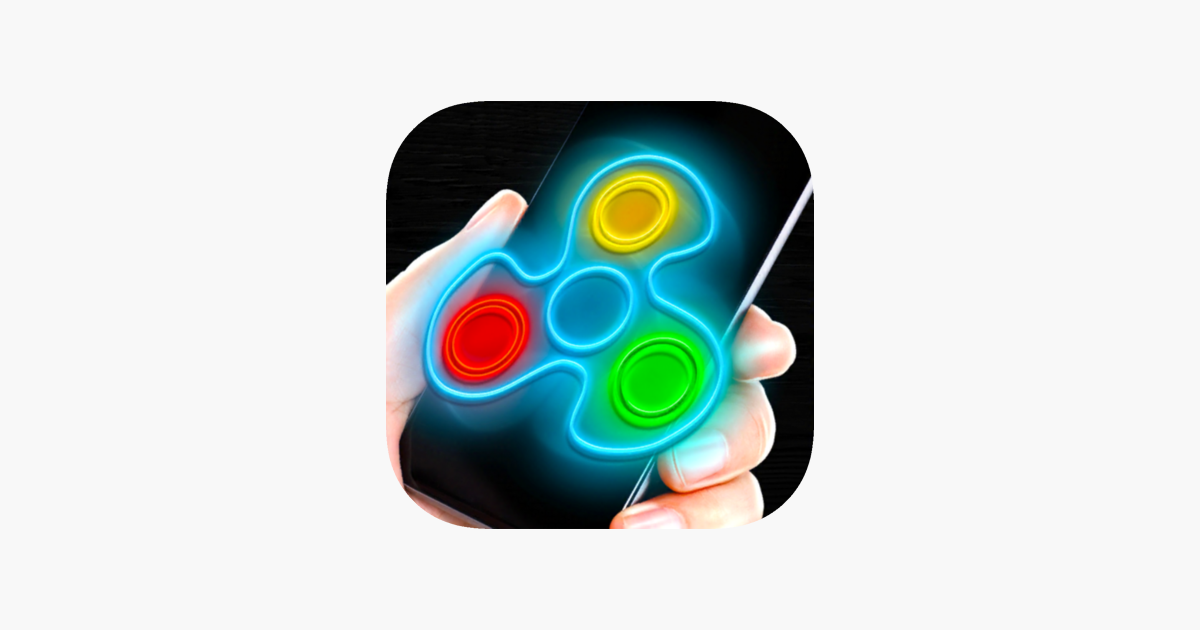 Games like Fidget spinner neon glow
