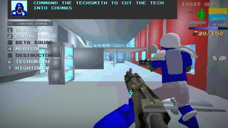 Future Breach 64 screenshot