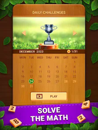 Cross Number: Math Game Puzzle screenshot