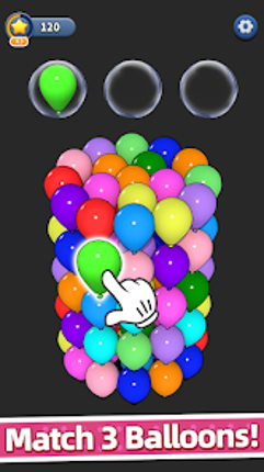 Balloon Triple Match: Match 3D screenshot