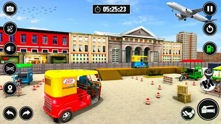 City Taxi Auto Rickshaw Game Image