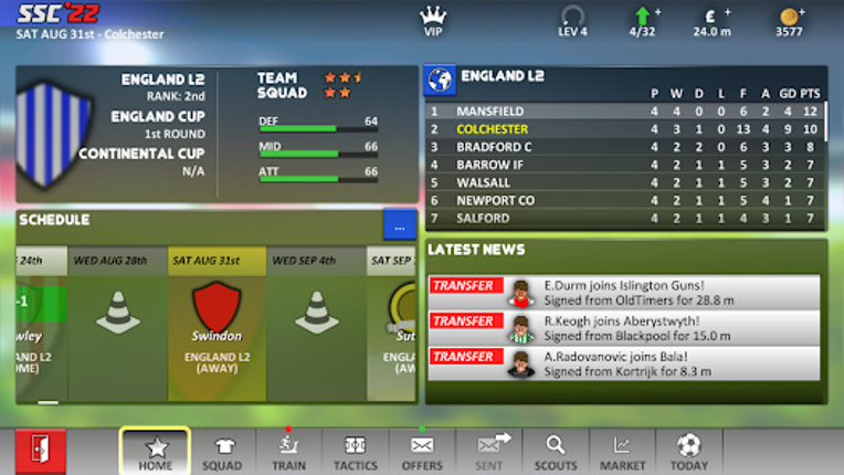 SSC '22 - Super Soccer Champs screenshot