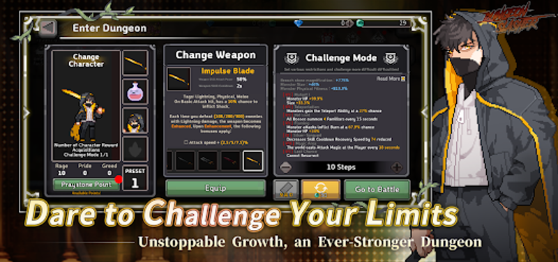 Dungeon Slasher : Roguelike screenshot