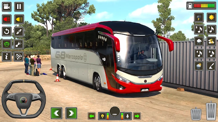 Bus Simulator Modern Bus Game screenshot